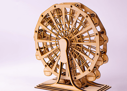 Lasercut Ferris Wheel