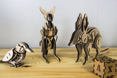 Laser Cut Australian Animals