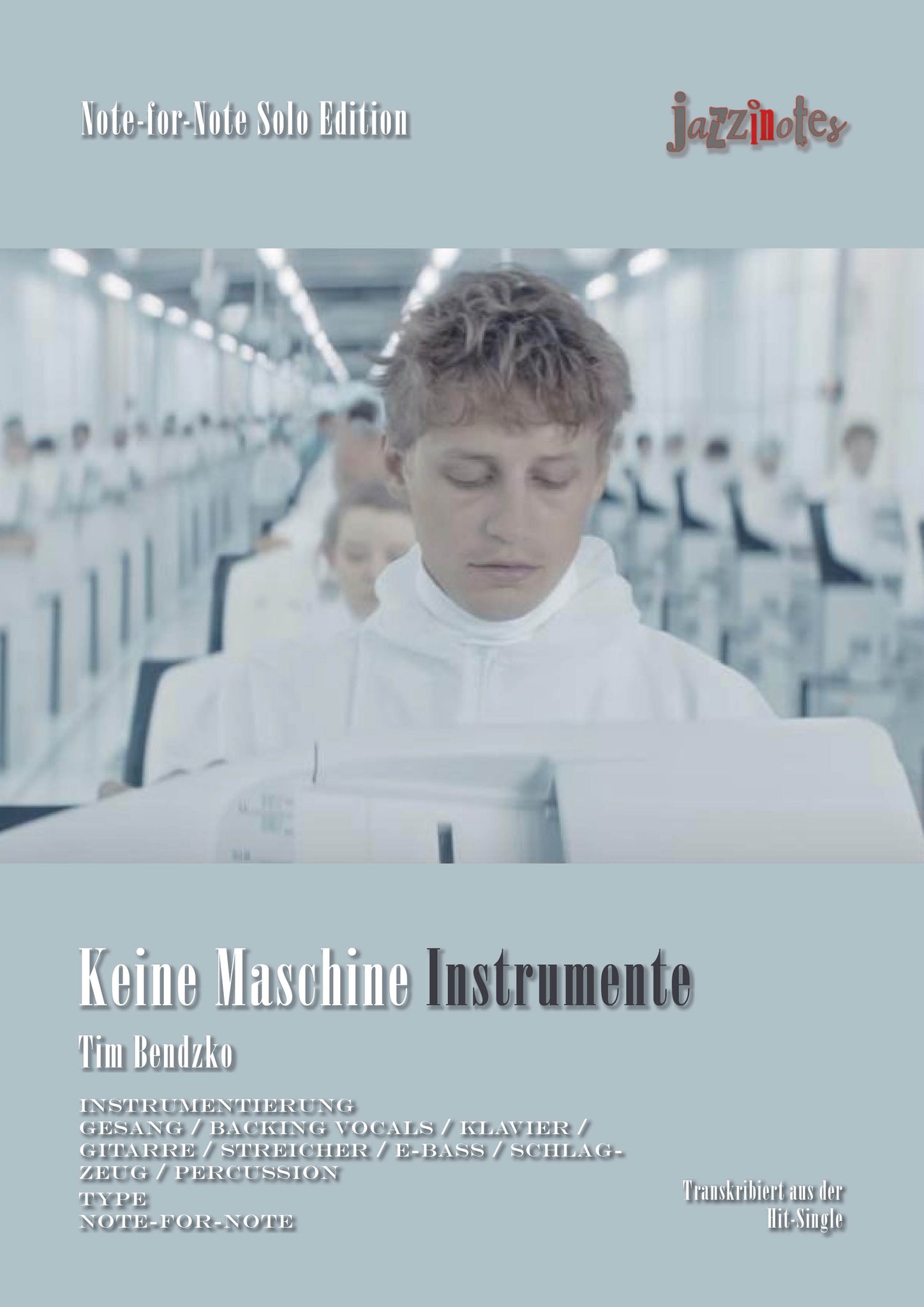 Bendzko, Tim: Keine Instruments - Sheet Music Download – jazzinotes