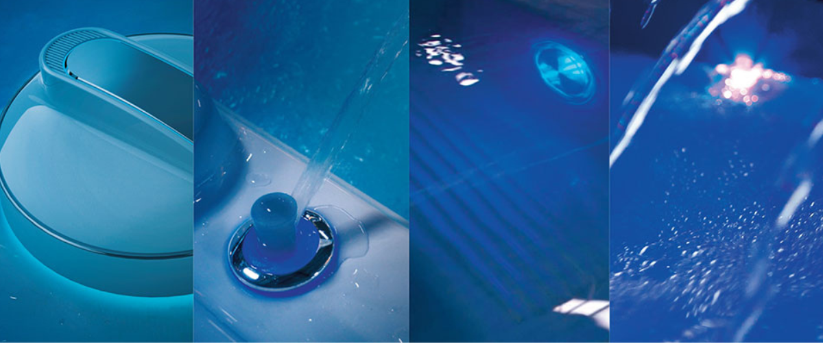 dream time lighting on oasis riptide atlas hydro 6.0 swim pool at hot tub liverpool