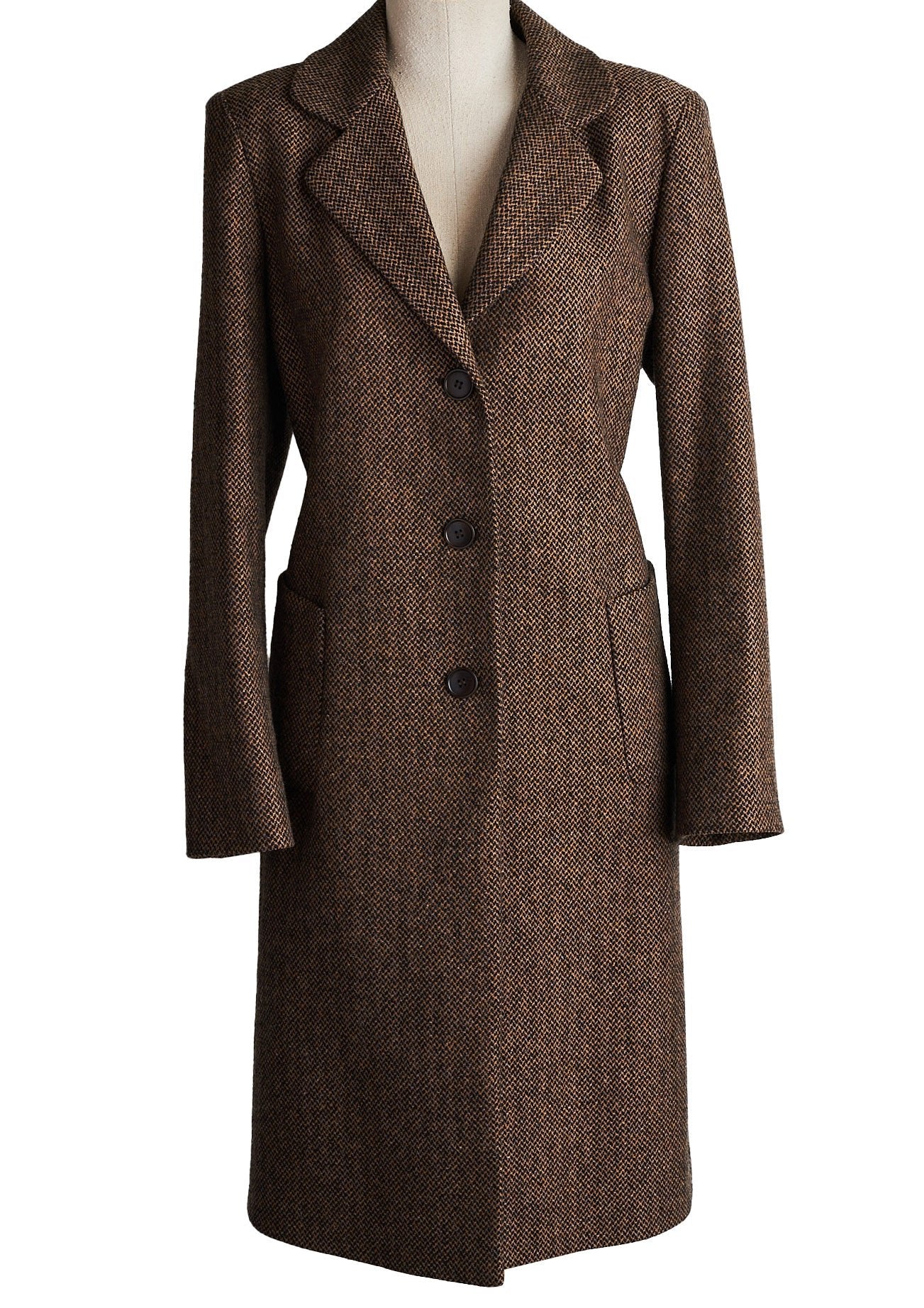 Cashmere coat Louis Feraud Beige size S International in Cashmere - 20808457