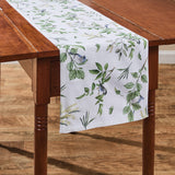 Songbird Lined Valance & Table Linens - Multi