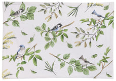 Songbird Lined Valance & Table Linens - Multi