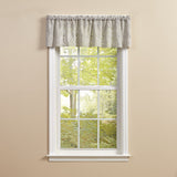 Lace Valance and Table Linens - Mist