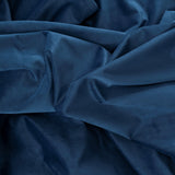 Premium Velvet Lined Scalloped Valance Farmhouse Blue - Farmhouse Blue