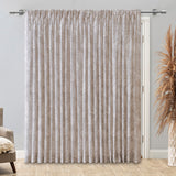 Wild Meadows Pinch Pleated Curtain with Back Tabs - Linen - Linen