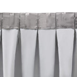 Grasscloth Lined Pinch Pleated Drapery Ash - Ash