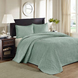 Madison Park Quebec Bedspread Set Seafoam - Seafoam