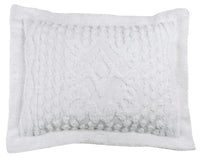 Kingston Cotton Chenille Bedspread - White