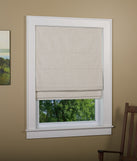 Linen Blackout Cordless Roman Shade Linen - Linen