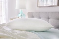 Hotel Down and Feather Chamber Pillow - White