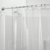 Crown Extra Long PEVA Shower Curtain Liner - Clear