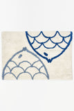 Two Fish 24" x 36" Bath Mat - Multi