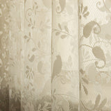 Bristol Garden Lace Tier Curtains And Panels - Cafe