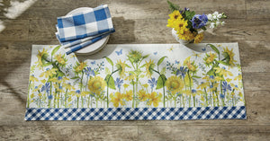 Sunny Day Tailored Valance and Table Linens - Multi