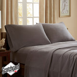 3M Scotchgard Micro Fleece Sheet Set - Grey