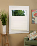 Top Down Bottom Up Insulated Roman Shade Alabaster - Alabaster