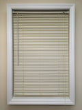 Cordless 1" Vinyl Mini Blinds Alabaster - Alabaster