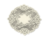 Heirloom Lace Doilies And Runner - Ecru