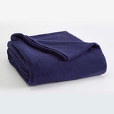 Vellux Fleece Blankets - Navy