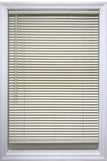 Cordless 1" Vinyl Mini Blinds Alabaster - Alabaster