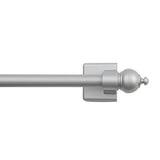 Petite Magnetic Cafe Rod - Satin Silver