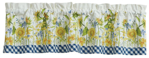 Sunny Day Tailored Valance and Table Linens - Multi