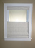 Top Down Bottom Up Insulated Roman Shade Linen - Linen