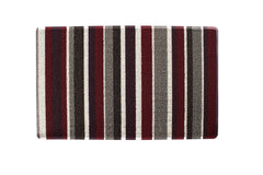 Tufted Stripe Indoor/Outdoor Mat - Red