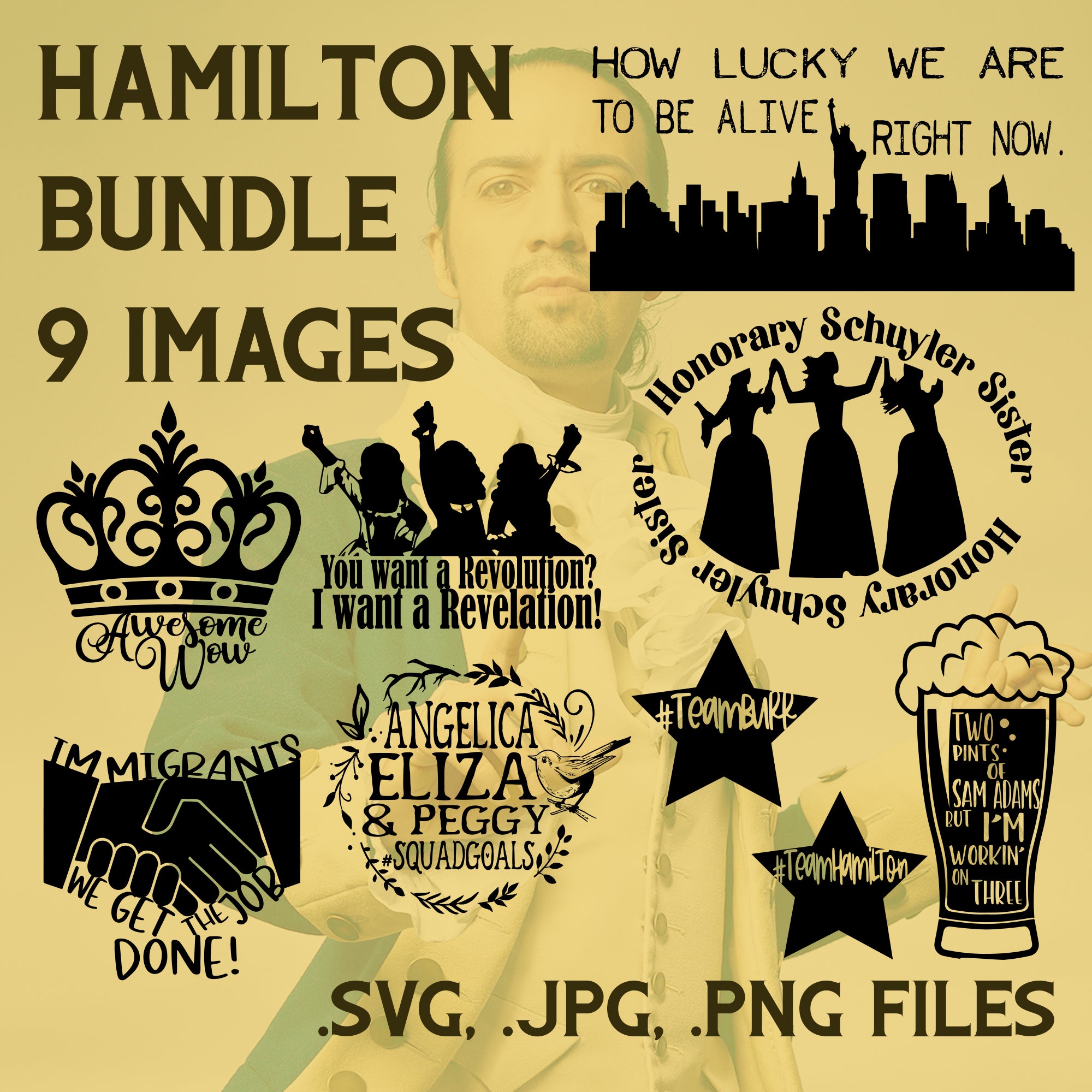 Download Hamilton Collection Of 9 Images Pop Culture Designs