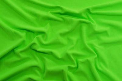 Double Brushed Poly Neon Lime 5 YARDS