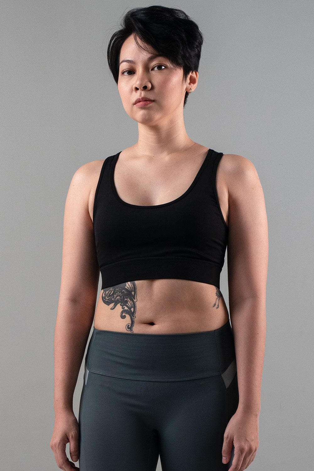 KAYLEIGH Cyan Sports Bra – IMALA OFFICIAL