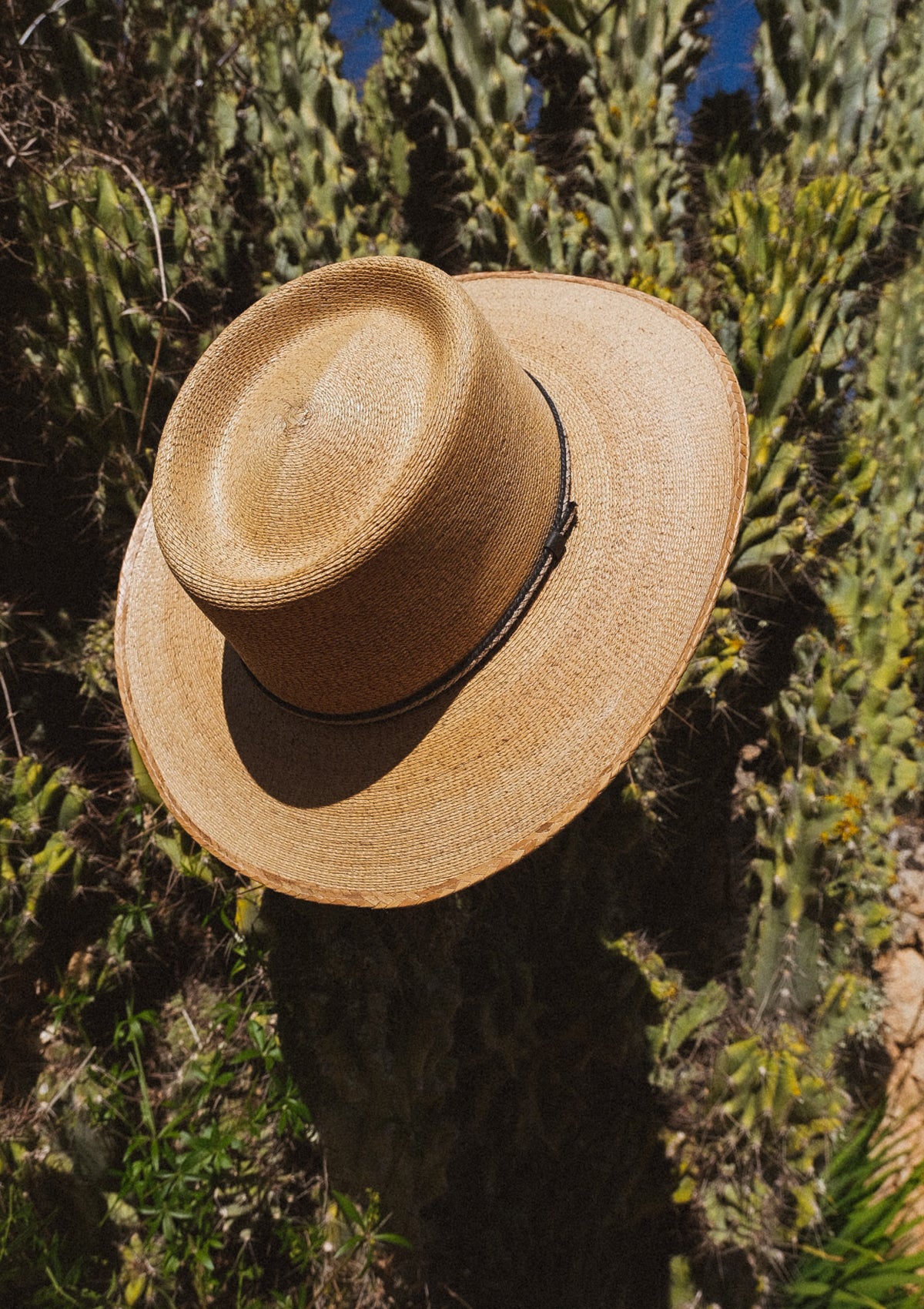 Yukatan Western Straw Hat with Telescopic Crown - Made In Mexico ...