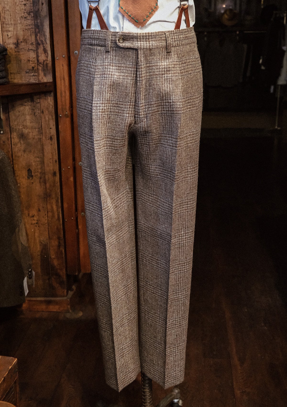 Brockman Classic Trouser - Glen Check Tweed – Thomas Farthing London