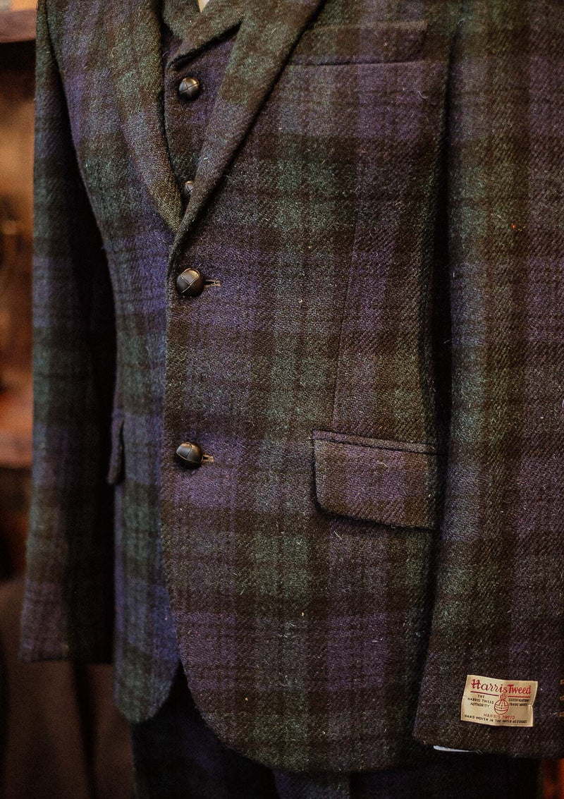 Edison Harris Tweed Jacket - Blackwatch – Thomas Farthing London