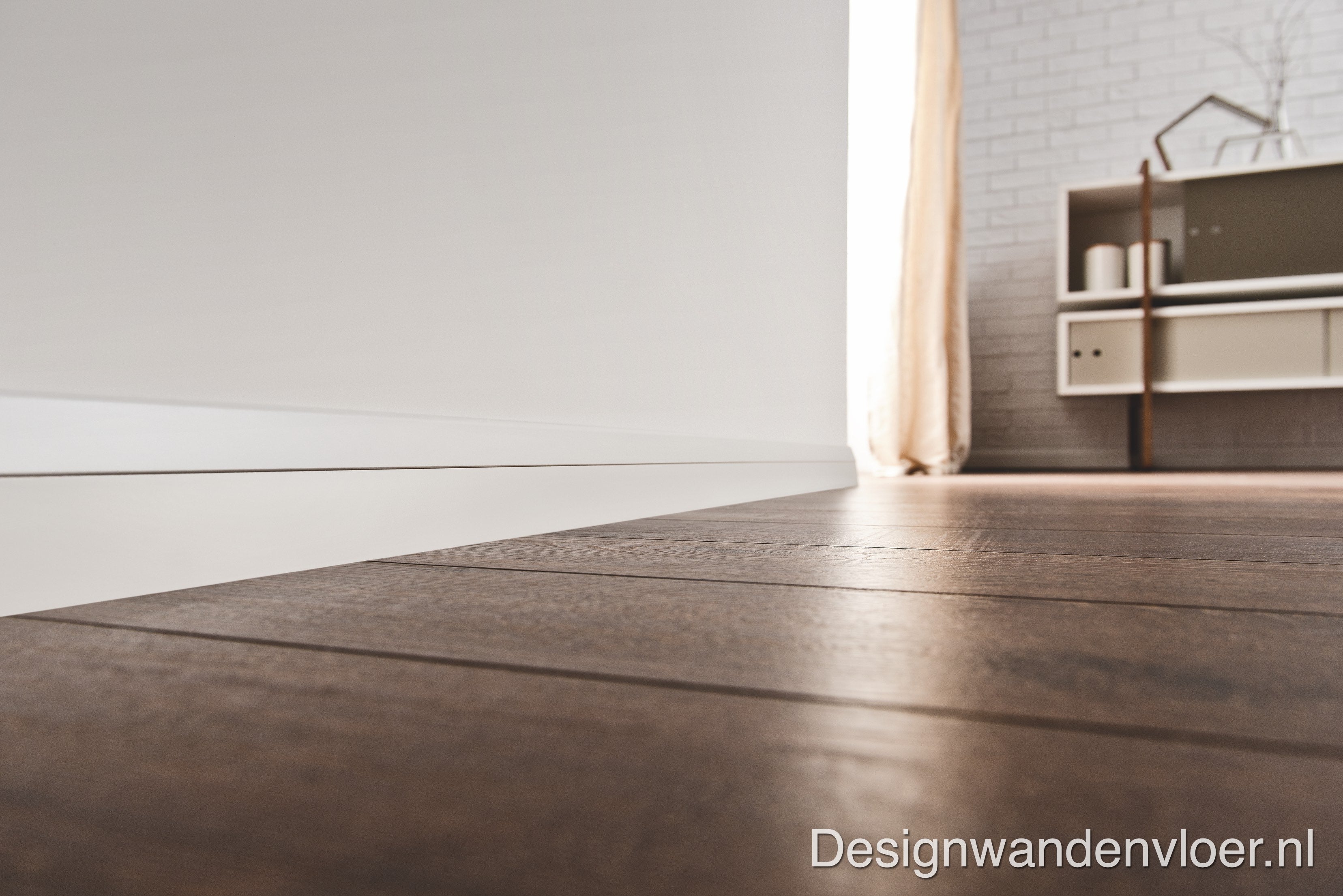 Estilo Decoratieve mdf strakke afwerking vloer en wand – Design wand en