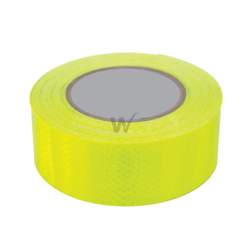 Reflective Tape - Fluorescent Lime Green — Wilcox Safety & Signs