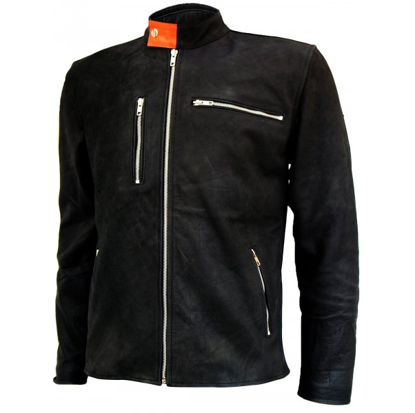 Classic Black Nubuck Jacket