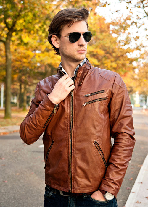 Choosing The Right Fitted Leather Jacket | Leather Jacket Shop
