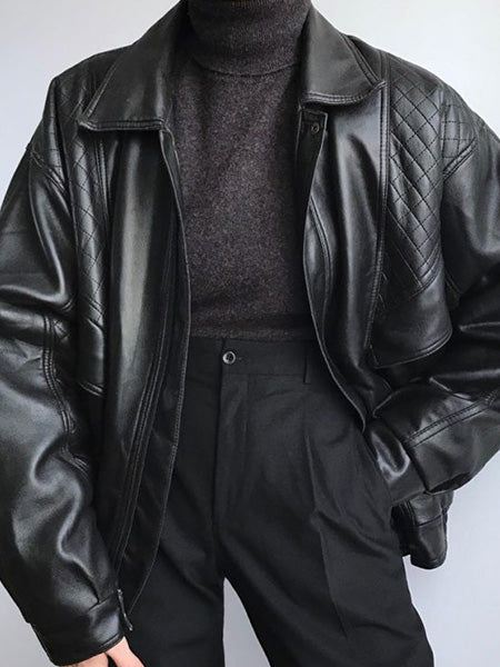 How To Style Oversized Leather Jacket? | Leather Jacket Shop