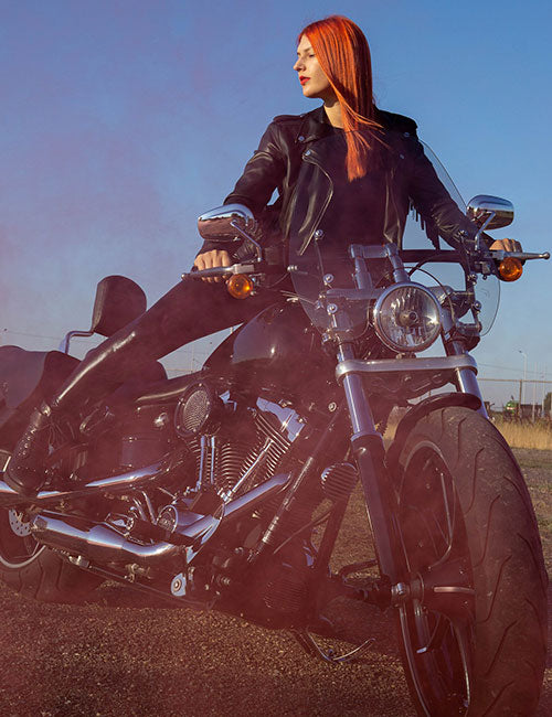 How To Break In A New Leather Motorcycle Jacket for Women