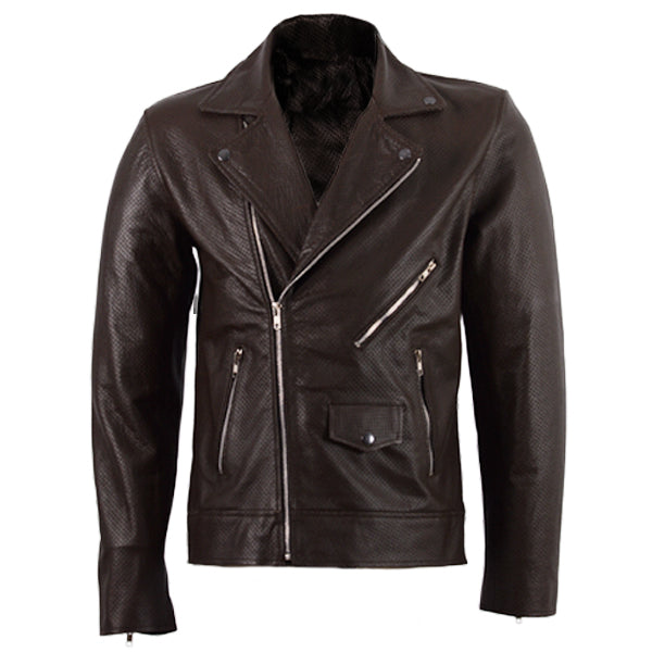 Double Rider Leather Summer Jacket