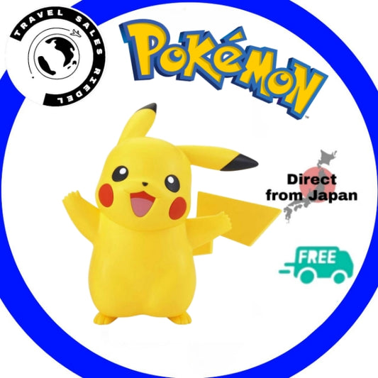 Pikachu Model Kit, Pokemon Plamo Quick!! Series