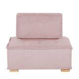 Tibro Fabric 1 Seater Modular Sofa Section