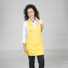 AVENTAL BISTRO COM DECOTE V-Amarelo 111-One Size-RAG-Tailors-Fardas-e-Uniformes-Vestuario-Pro