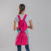 Avental Educadora Agatha Heart Pinceladas-Fucsia-Unico-RAG-Tailors-Fardas-e-Uniformes-Vestuario-Pro