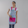 Avental Educadora Agatha Heart Pinceladas-Fucsia-Unico-RAG-Tailors-Fardas-e-Uniformes-Vestuario-Pro