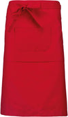 Avental Venti poliéster / algodão comprido-Vermelho-One Size-RAG-Tailors-Fardas-e-Uniformes-Vestuario-Pro