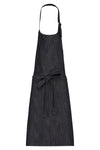 Avental de algodão sem bolso-Black Denim-One Size-RAG-Tailors-Fardas-e-Uniformes-Vestuario-Pro