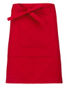 Avental de comprimento médio-Red-One Size-RAG-Tailors-Fardas-e-Uniformes-Vestuario-Pro
